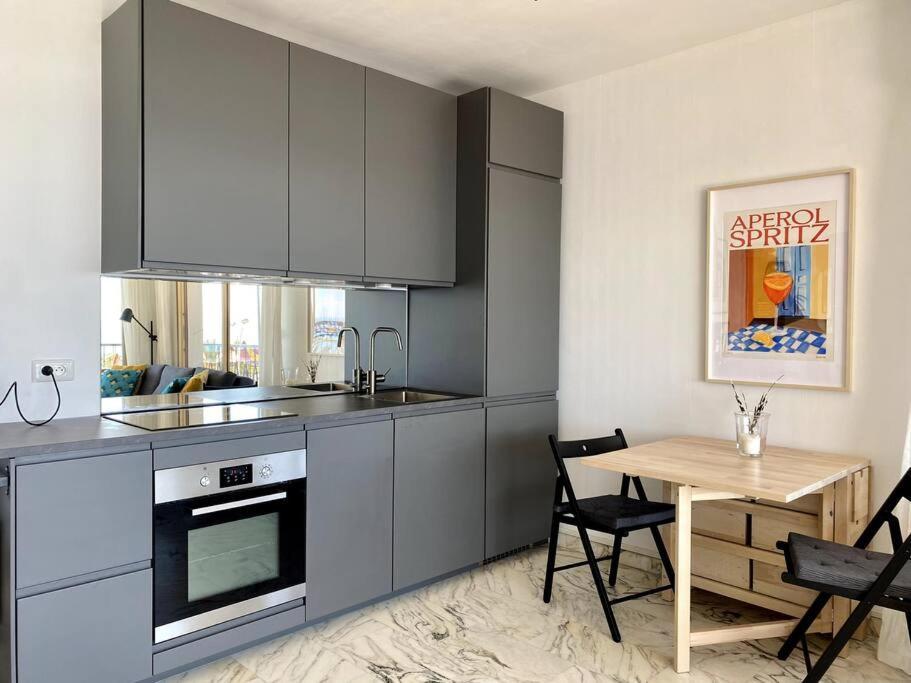 Le Garavan-Vue Mer-Plage-Clim-Terrasse Menton Ngoại thất bức ảnh