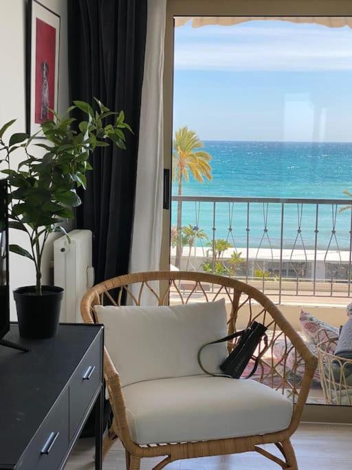 Le Garavan-Vue Mer-Plage-Clim-Terrasse Menton Ngoại thất bức ảnh